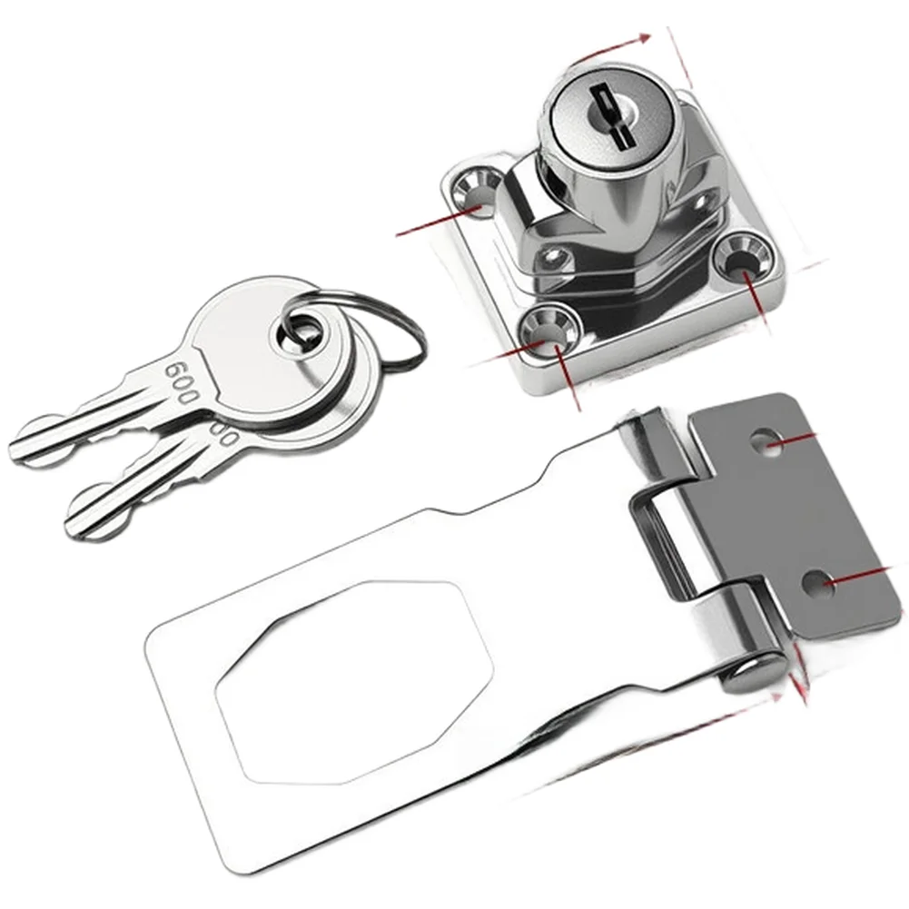 Door for Lock Drawer Sliding for Lock No Punch Lock Plate Cold Rolled Steel Build Wear Resistant Material For Cabinet Doors