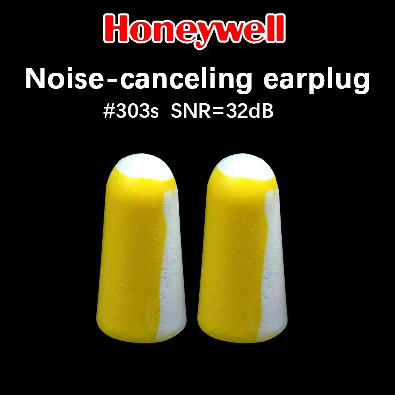 10 pairs Honeywell 303S Earplugs Anti-Noise Sleep Small Industrial Noise Canceling SNR=32dB Noise-Isolating Earplugs