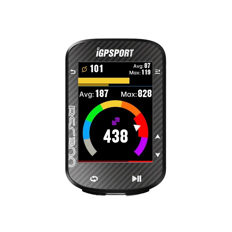 BSC300 BSC 300 Bike GPS Computer Cycling Wireless Speedometer Color Screen Map Navigation Offline Map Bicycle Odometer
