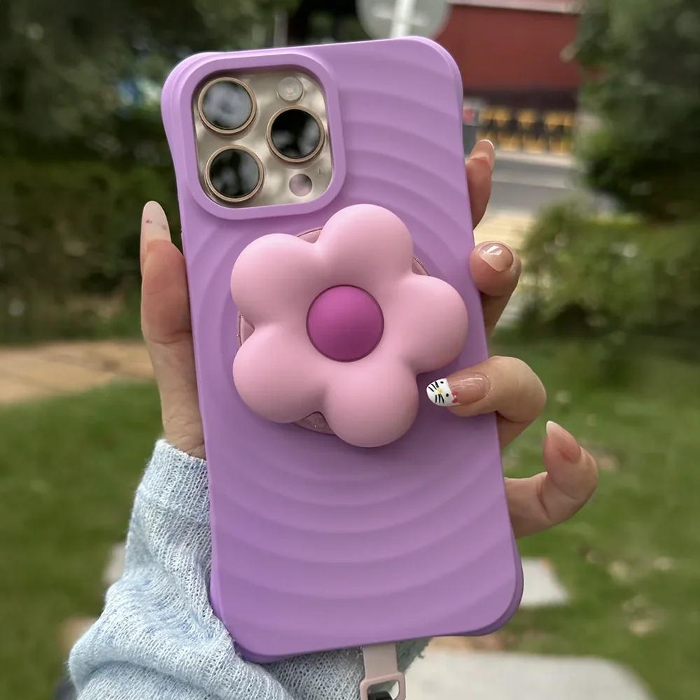 Ripple Silicone Magnetic Phone Case for IPhone 17 16 15 14 13 Pro Max Smooth Case for iPhone 17 Pro - náhled 4