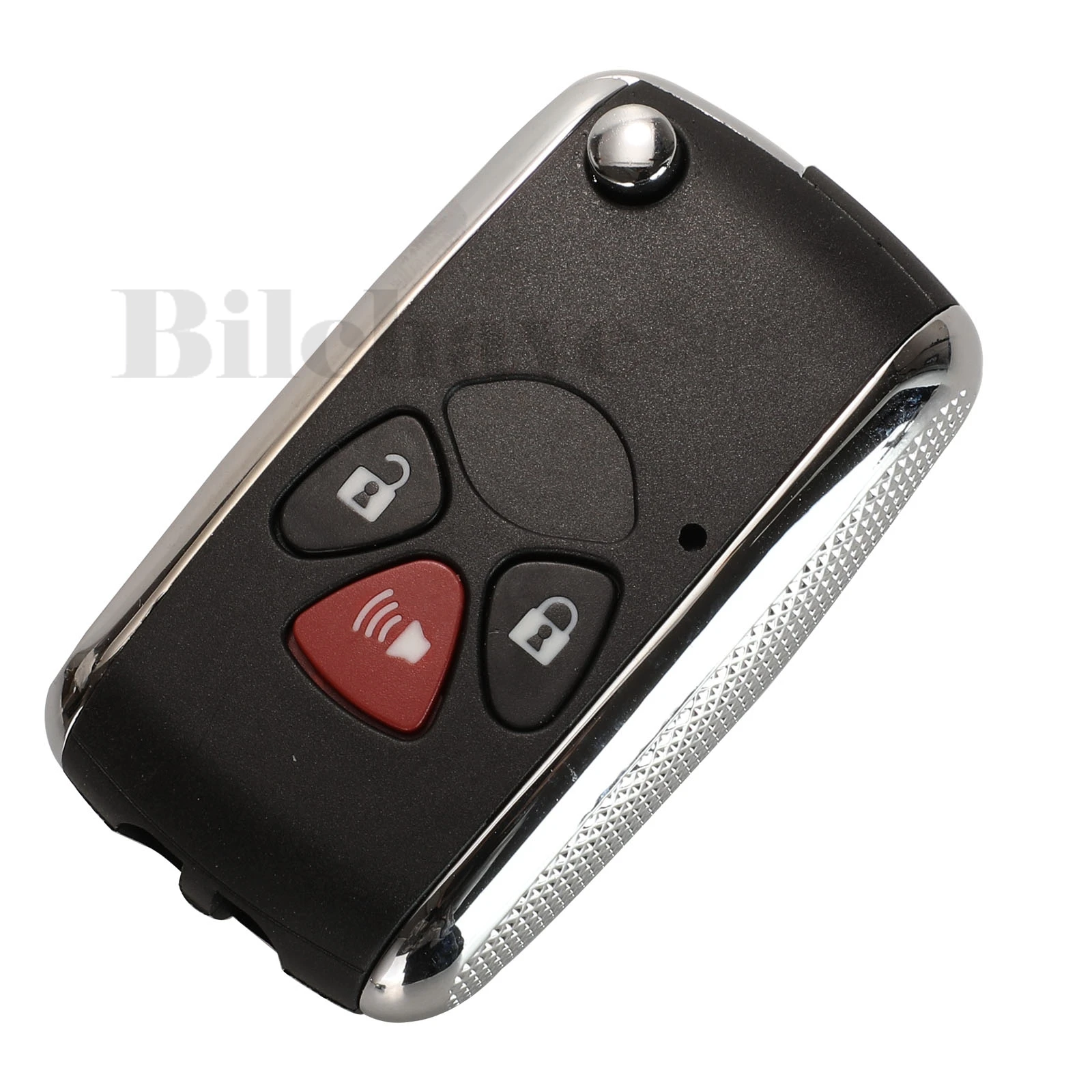 jingyuqin 2/3/4 Buttons For Toyota Avlon Crown Corolla Camry RAV4 Reiz Yaris Prado Fob Modified Flip Remote Car Key Shell