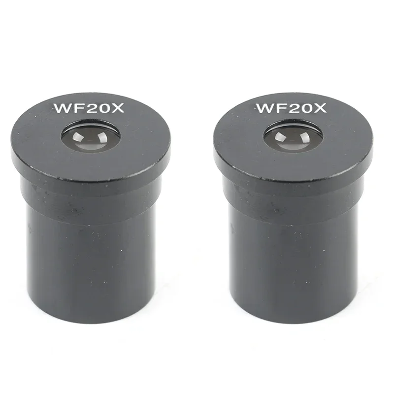 1 Pair Wide-angle Eyepiece WF5X 10X 16X 20X 25X 30X Microscopio Eyepiece 23.2mm Mount Size For Biological Stereo Microscope