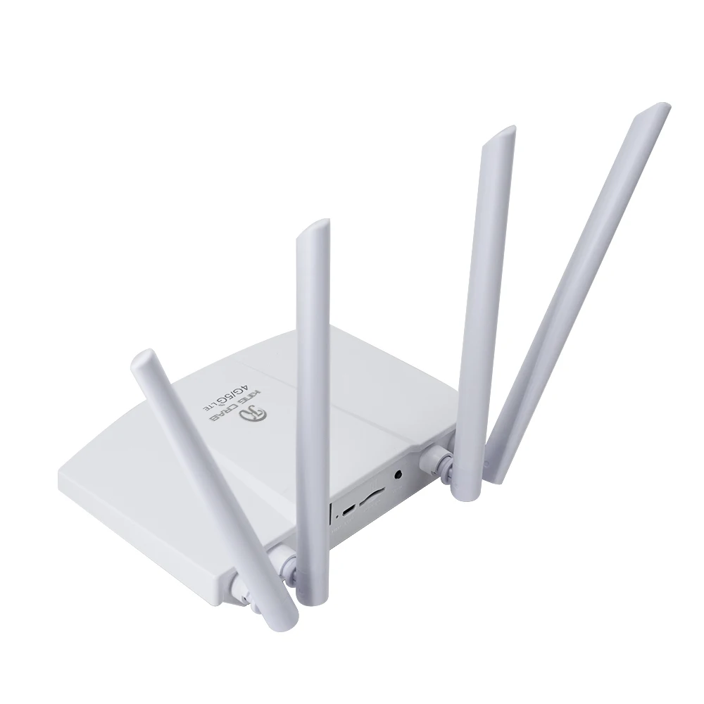 Enrutador 4G CPE de 300mbps, 4 antenas externas desbloqueadas, con tarjeta Sim, B525