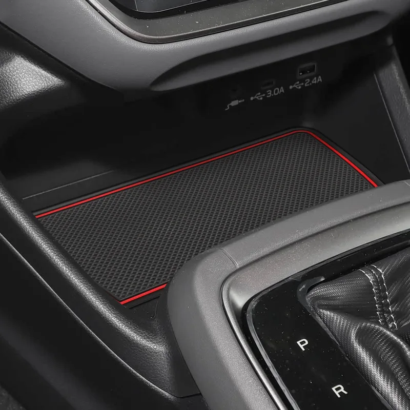 Suitable for 25 Subaru Xubao CrossTrek door slot mats, car interior modifications, cup mats, storage non-slip mats