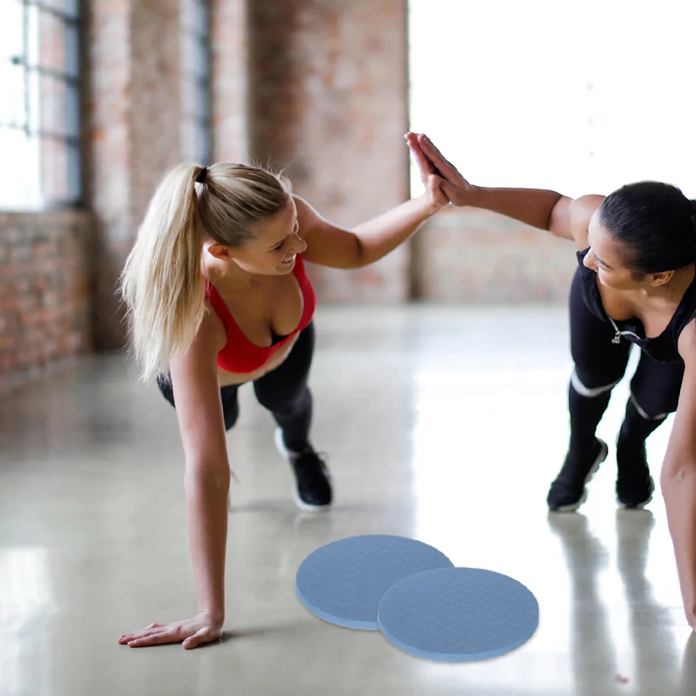 

2Pcs Professional Yoga Pads Shock Absorbing Knee Elbow Support Lightweight Portable Non-Slip Mat for Indoor Outdoor Activities