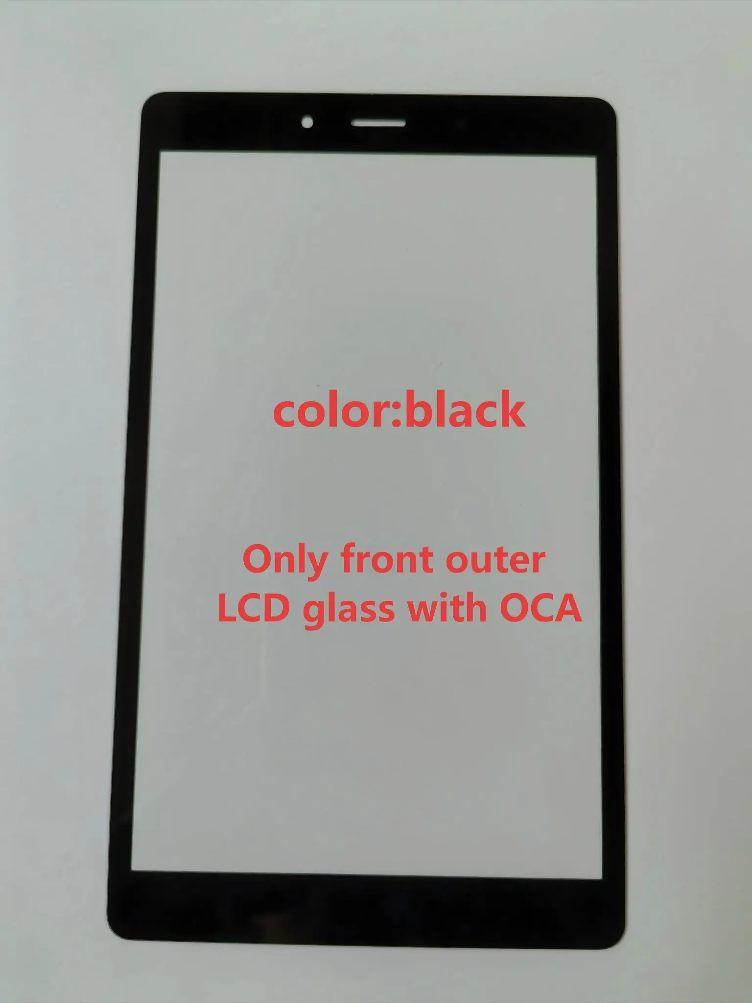 AAA For Samsung Galaxy Tab A T295  Touch Screen Panel Tablet Front Outer LCD Glass Lens With OCA