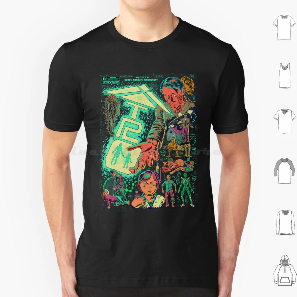Xtro 1982 T Shirt 6xl Cotton Cool Tee Xtro X Tro Xtro 1982 80s Horror British Horror Horror Abduction Horror Makeup Horror Art