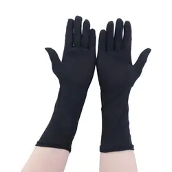 Women Mid-long Sunscreen Gloves Summer Spring Lady Stretch Anti UV Slip Resistant Driving Glove Breathable