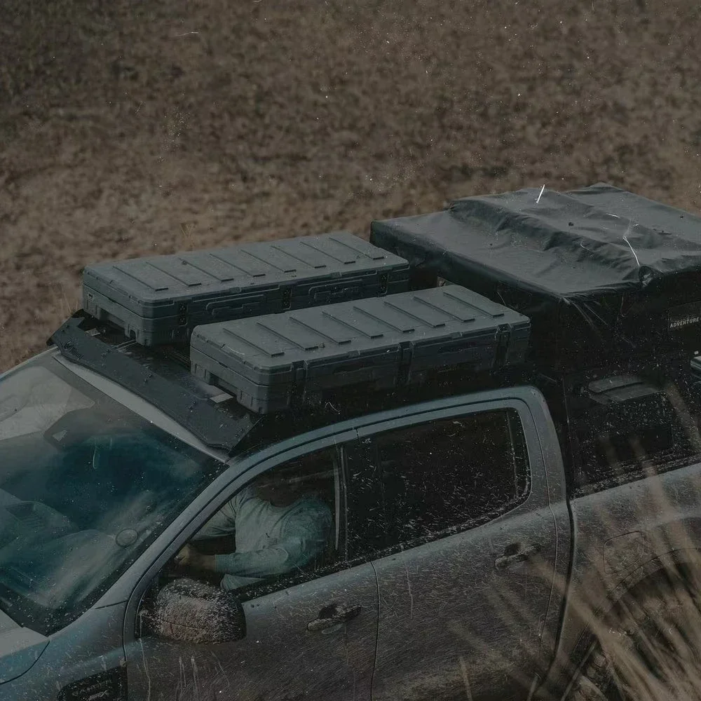HM4928 Outdoor Waterproof Plastic Overland Cargo Case Equipment Hard Case Rotomolded 128l Tool Box