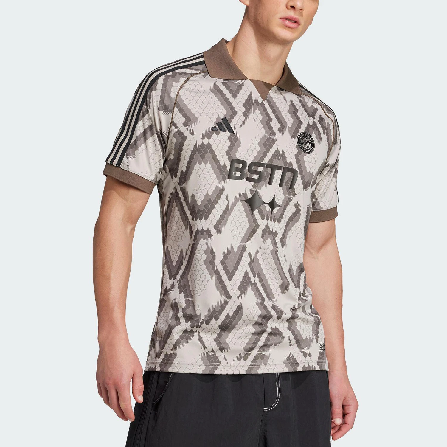

Adidas genuine 2025 Summer Men's Football Training Sports T-Shirt JF0573