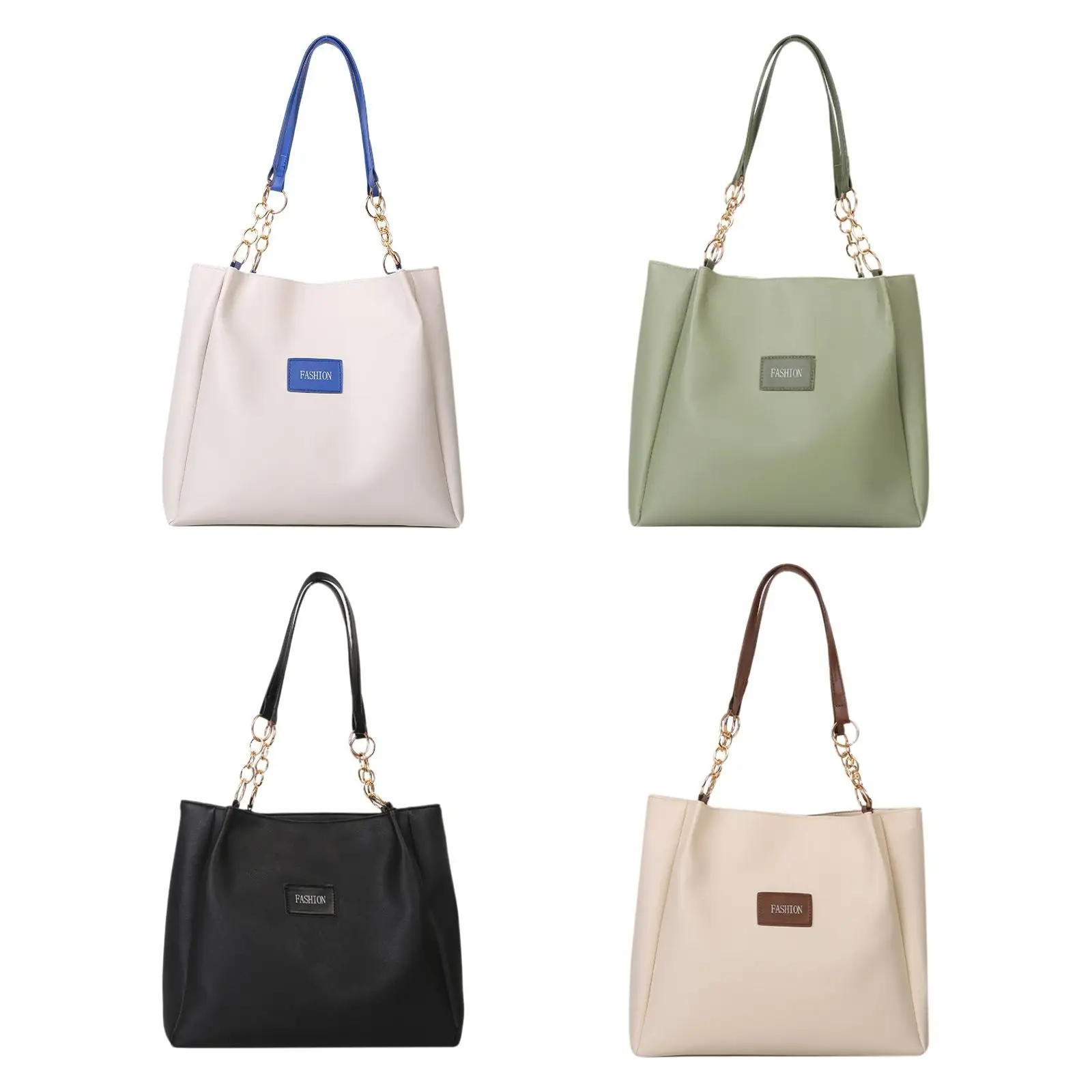 

Tote Bag for Women Handbag Portable PU Shoulder Bag for Party Commuting Work