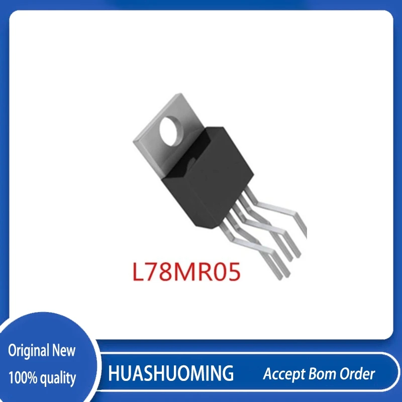 10Pcs/Lot      L78MR05   L78MR05L-FA TO220-5  