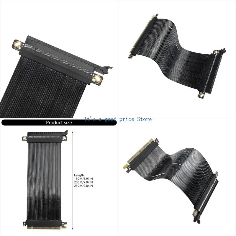 

Расширенный кабель PCIE5.0 x16 для эффективного перевода данных 15/20/25 см.