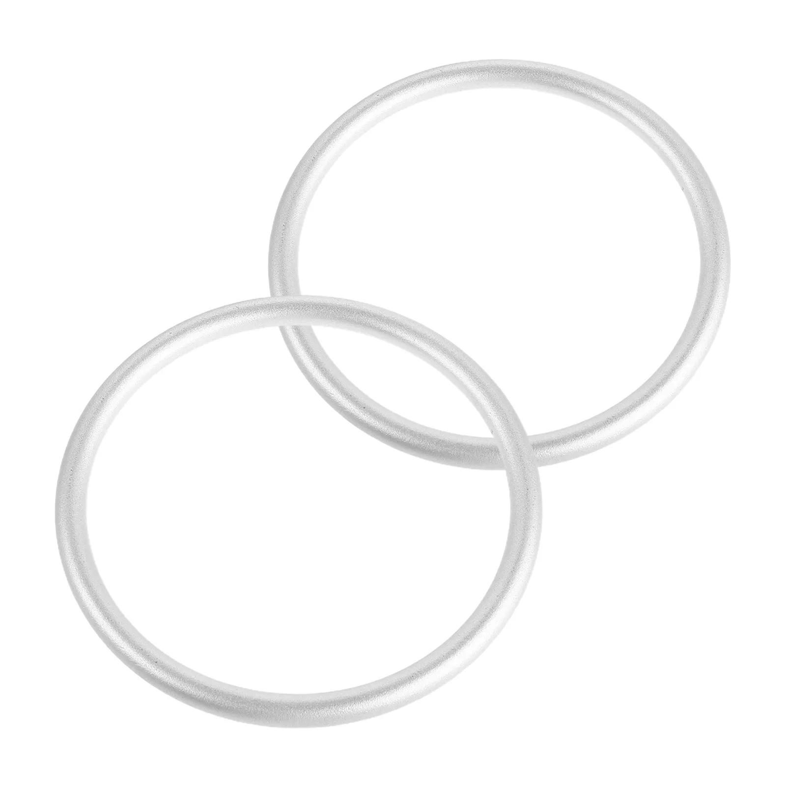 

2Pcs Aluminum Baby Sling Rings Ergonomic Newborn Infant Carrier Replacement Rings for Ring Sling Baby Carrier Wrap Travel