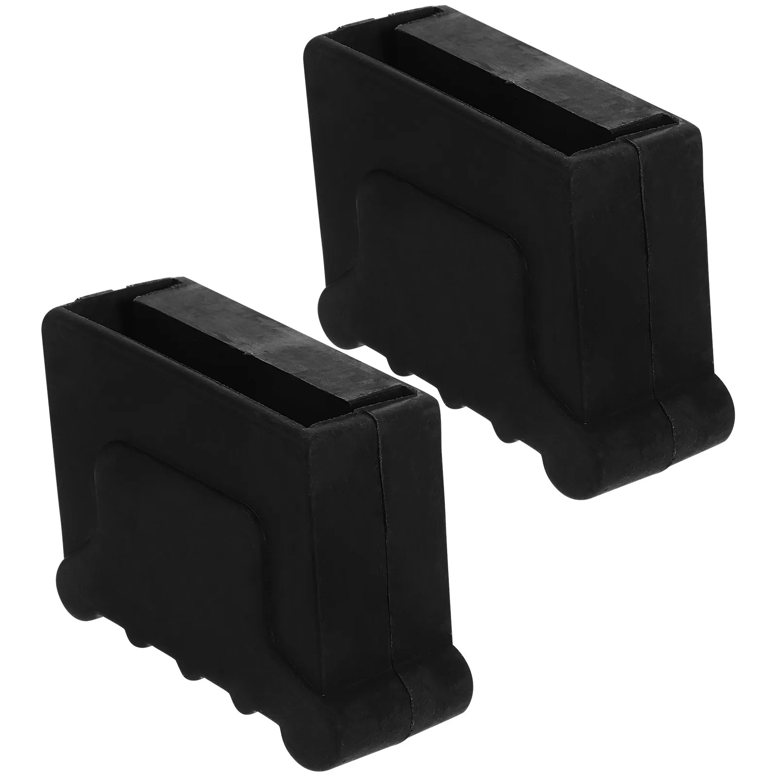 2Pcs Ladder Foot Covers Replacement Ladder Foot Rubber Pad Thickened Anti- Pads Noise Reduction Stabilizer