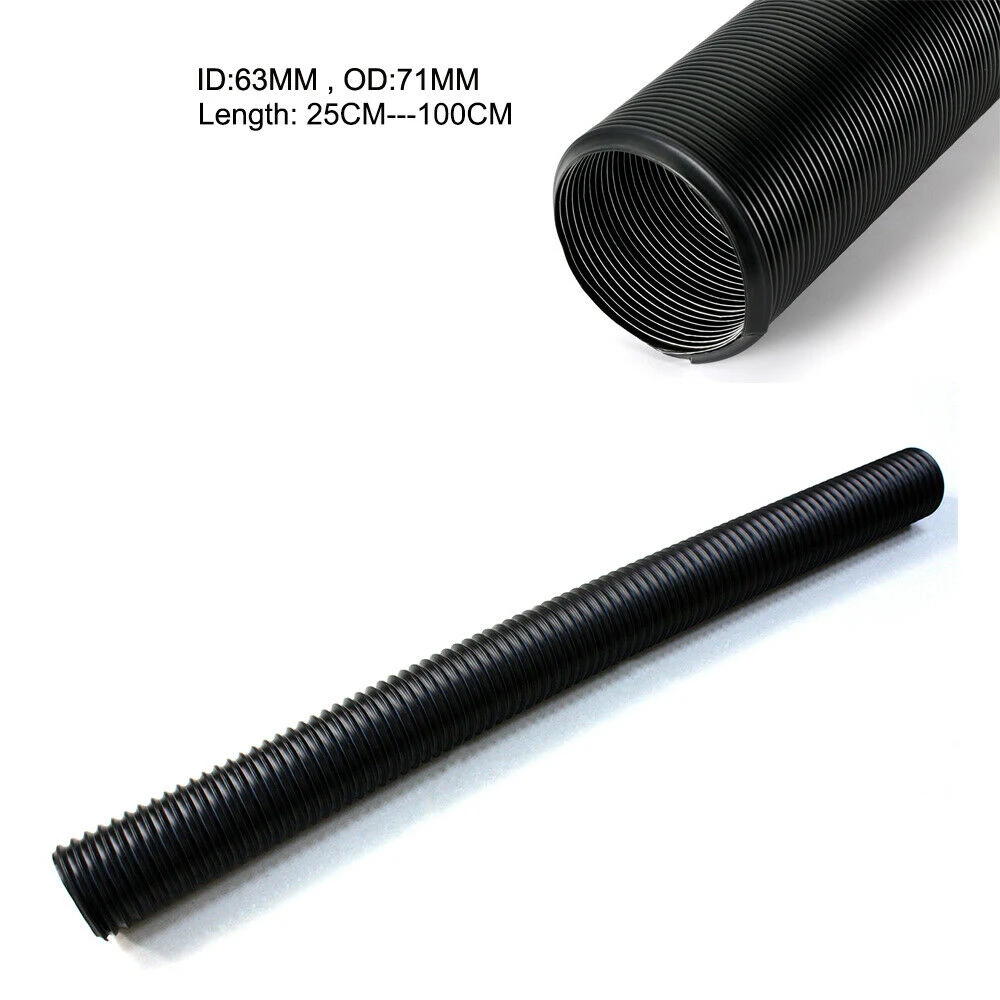 Super Sale 2.5 Inch Car Adjustable High Flow Flexible Turbo Cold Air Intake System Hose Pipe Tube 63mm