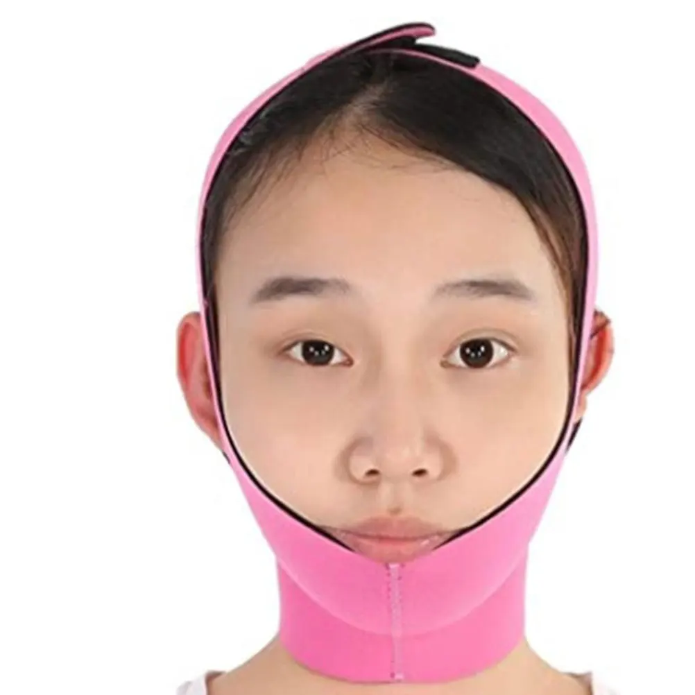 V Face Mask Face Slimming Chin Lifting Band Tighten Double Nasolabial Folds Facial Contouring Tool Skincare Device