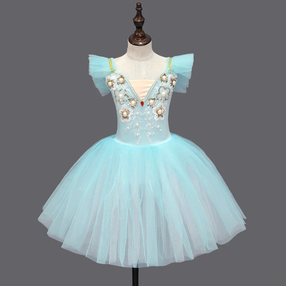 

Children Clothing Leotards for Girls Dress Ballet Tutu Dance Wear Party Kids Clothes Stage Costumes Performance Princess Fairy