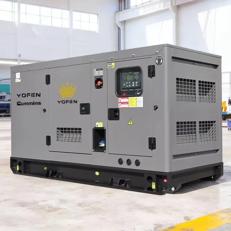 Customized  Silent Diesel Generator Set 100KW 200kw 300kw 400kw 200kva 250kva100% Copper Brushless Alternator 50/60HZ 380V