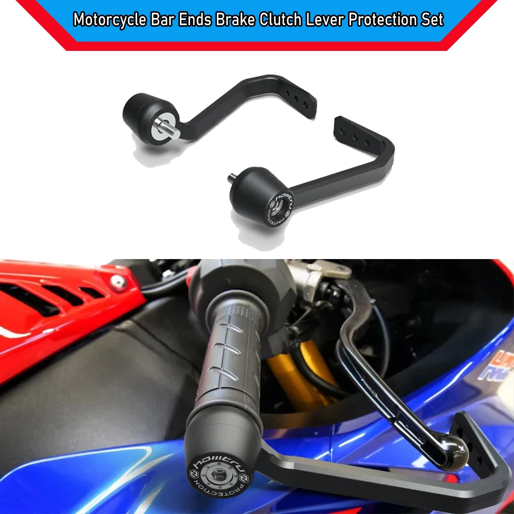 

Motorcycle Bar Ends Brake Clutch Lever Protection Set for YAMAHA MT-03 2016-2023 and MT-09 2021-2023