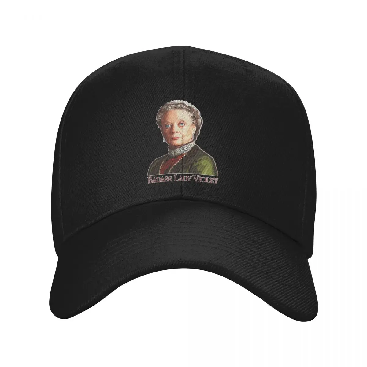 Badass Lady Violet - Downton Abbey Baseball Cap derby hat New In Hat Uv Protection Solar Hat Trucker Hats For Men Women's