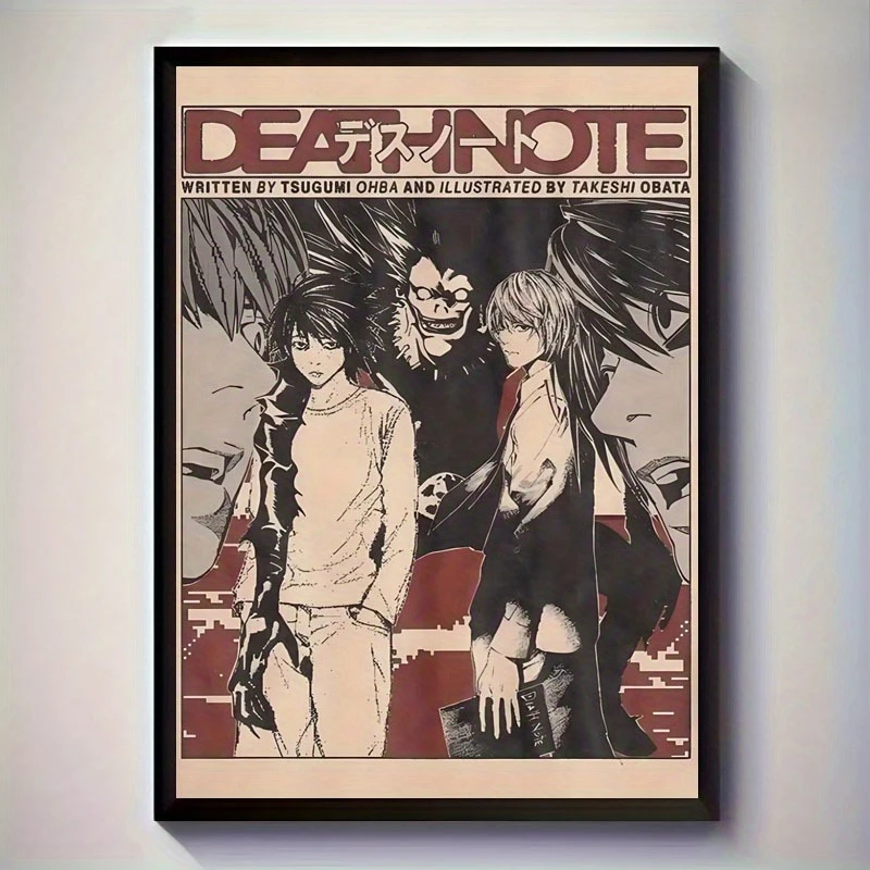 Death Note Anime 5D-Diamantmosaik, rund/quadratisch, DIY-Diamantgemälde, komplettes Kit, Heimdekoration, rahmenlos