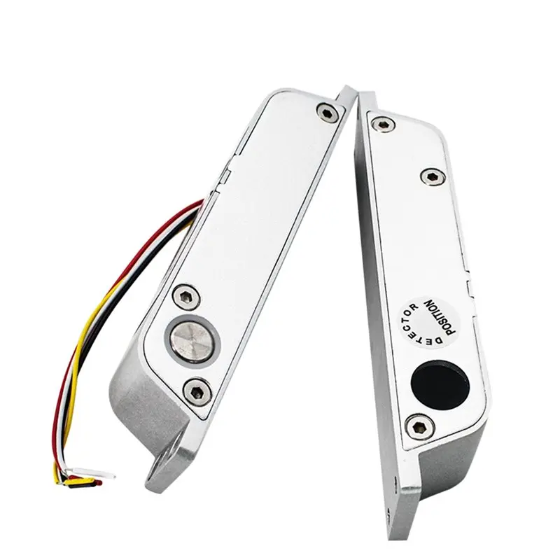 【 الجمعة السوداء】10X قفل مسمار كهربائي 4 أسلاك DC12V أقفال نقر إلكترونية قفل باب خشبي قفل باب Lron