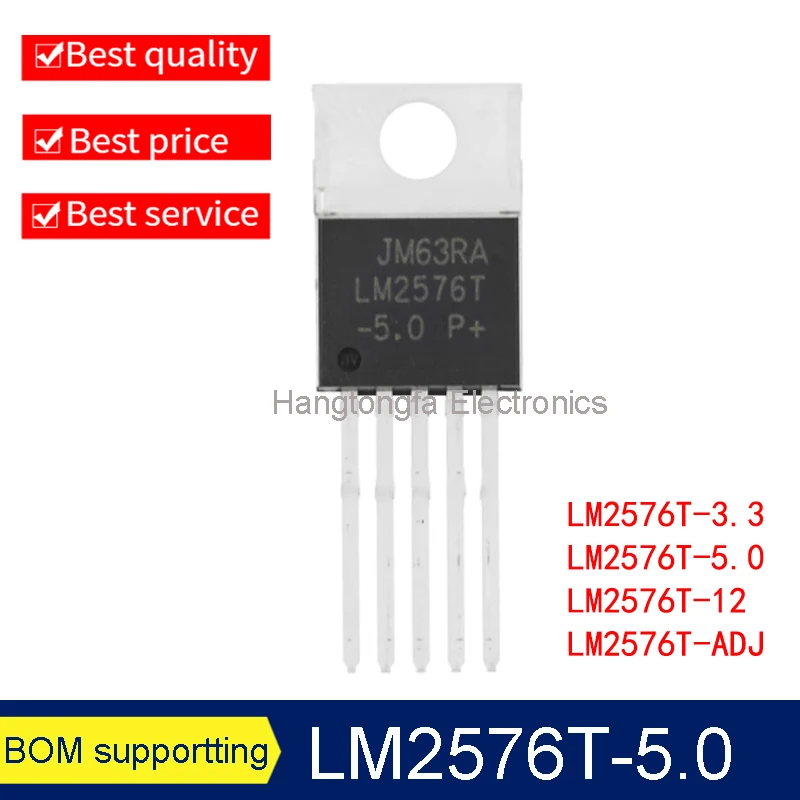 10Pcs Lm2576T-5.0 T…