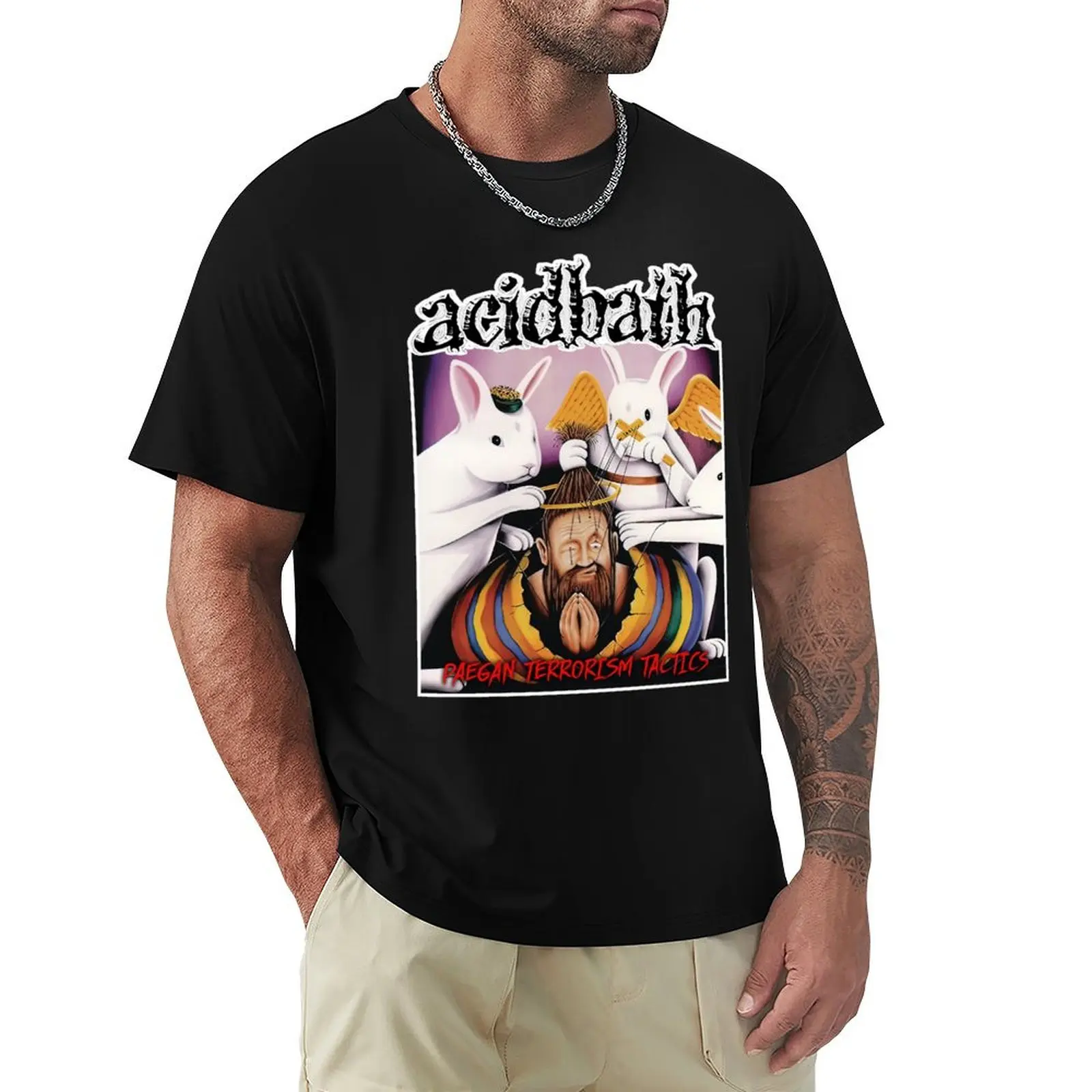 

Acid Bath Rabbit T-Shirt cheap stuff customs design your own graphic t shirt vintage boys animal print t shirt for men