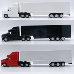 New 1:48 scale American Truck American trailer Alloy Car Head Cargo Car Children's Toys Birthday gift