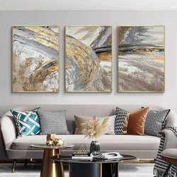 Scandinavian Minimalist Wall Art Light Luxury American Abstract HD Canvas Painting Poster Prints Home Bedroom Living Room Decor