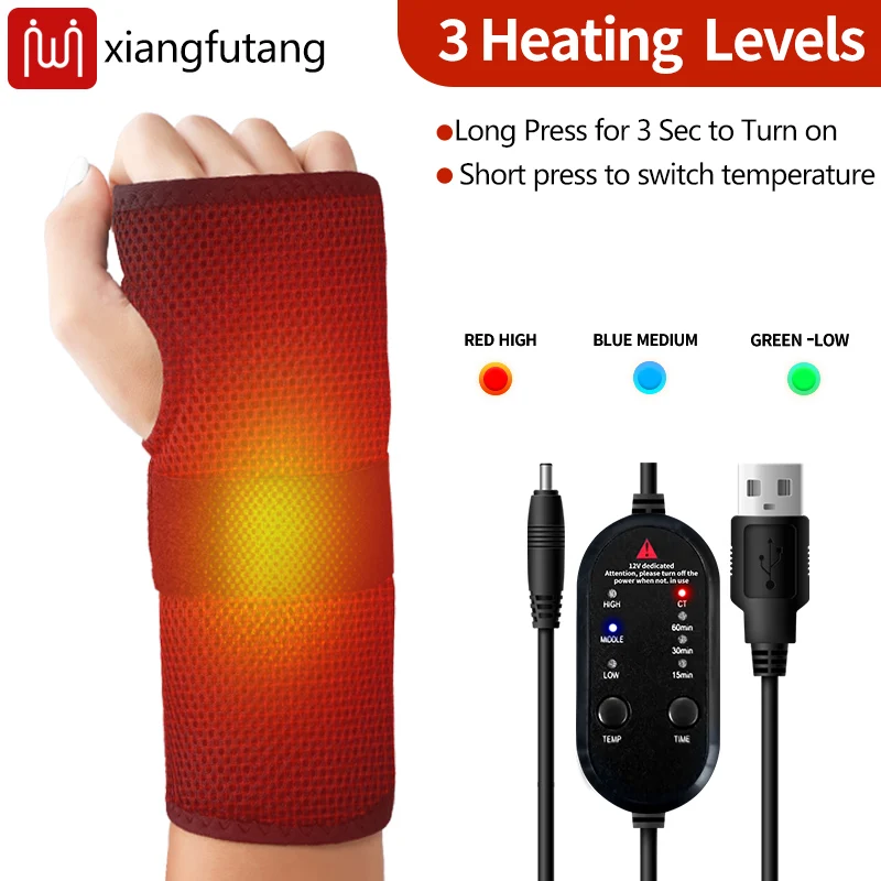 AirLayer التدفئة حامي النخيل مدلك اليد يخفف آلام المفاصل المعصم تصلب تعزز الانتعاش يخفف التهاب غمد الوتر #5