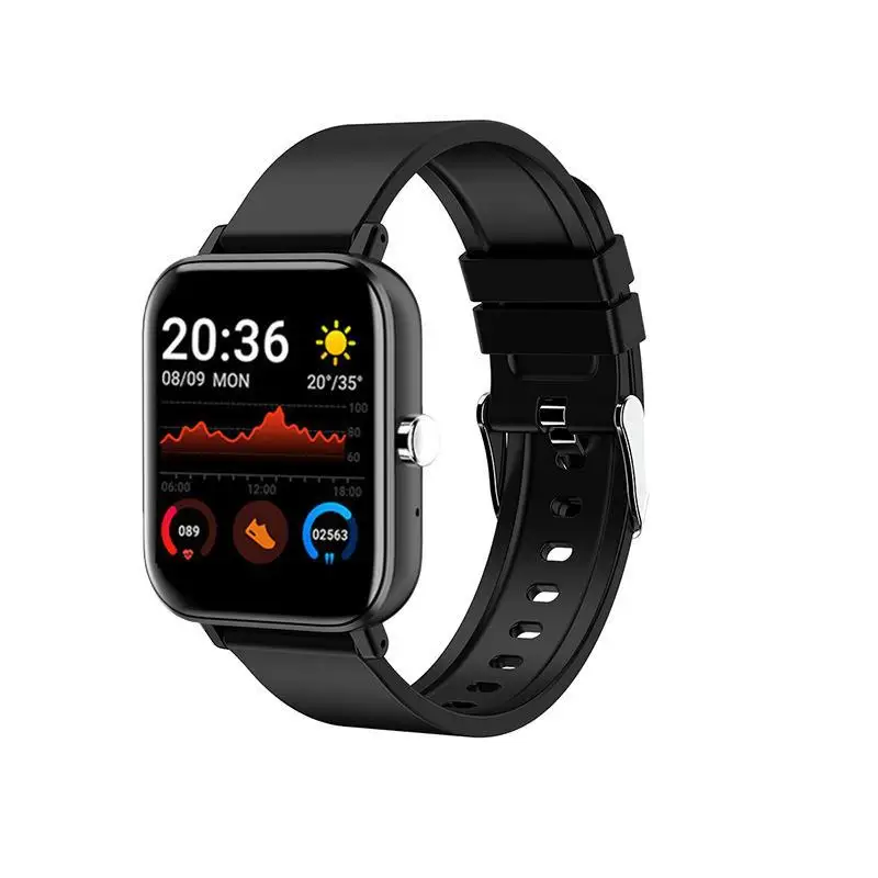 

P8 Bluetooth Call Smart Watch Heart Rate Blood Pressure Color Screen Sports H10 Smart Watch 1.69 Screen