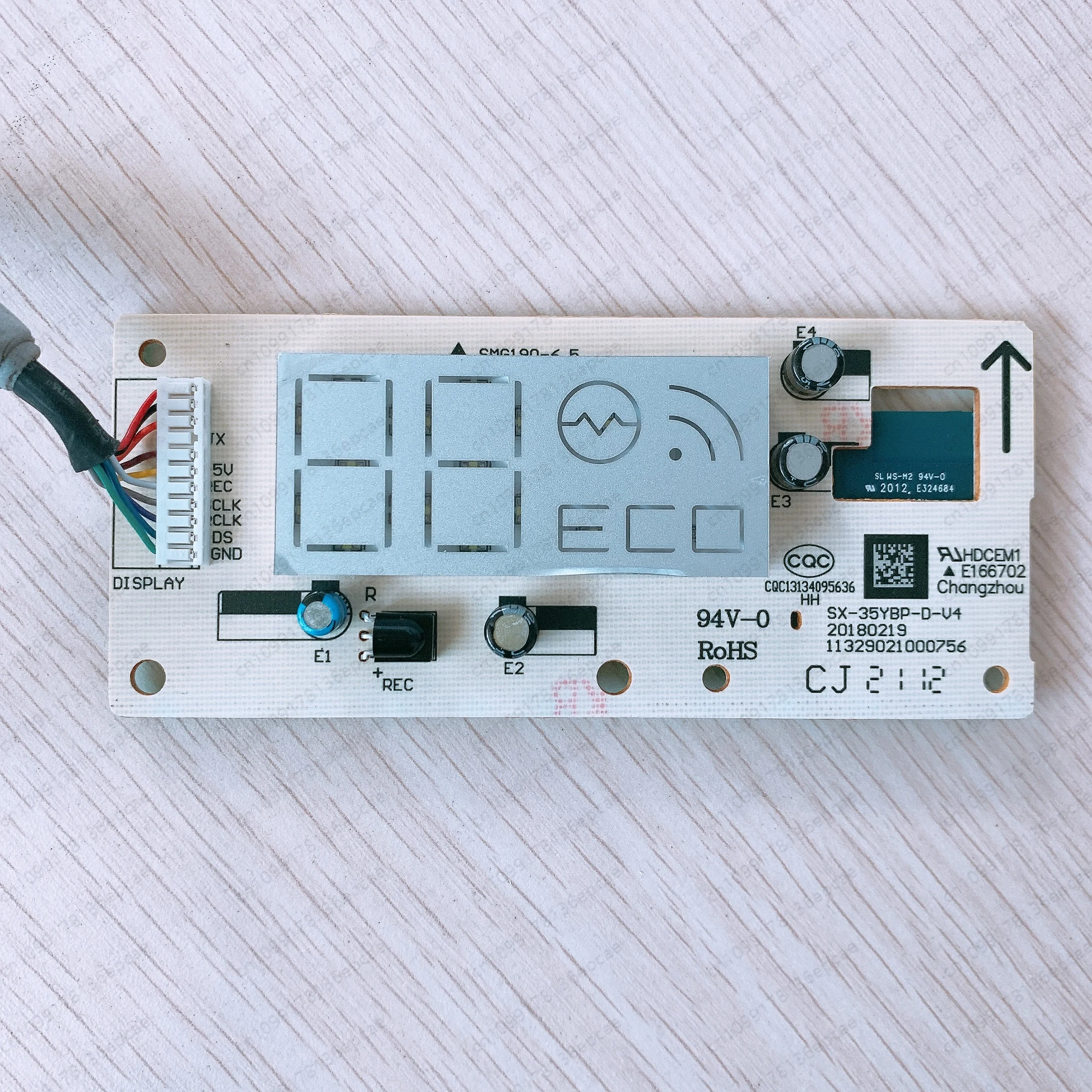 Applicable to air conditioner indoor unit temperature display panel remote control receiver SX-35YBP-D-V