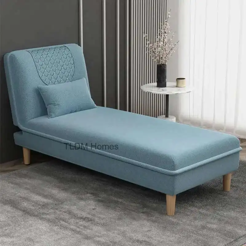 

Nordic Cotton Linen Sofa Bed for Living Room Furniture Modern Minimalist Chaise Longue Sofa Bed Small Apartment Folding Sofa Bed