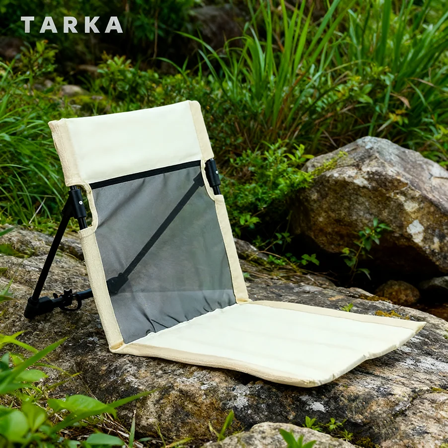 TARKA مستلق كرسي الحديقة في الهواء الطلق كراسي قابلة للطي لصيد الأسماك الشاطئ نزهة حديقة الفناء الخلفي الحفل كراسي التخييم المحمولة #1