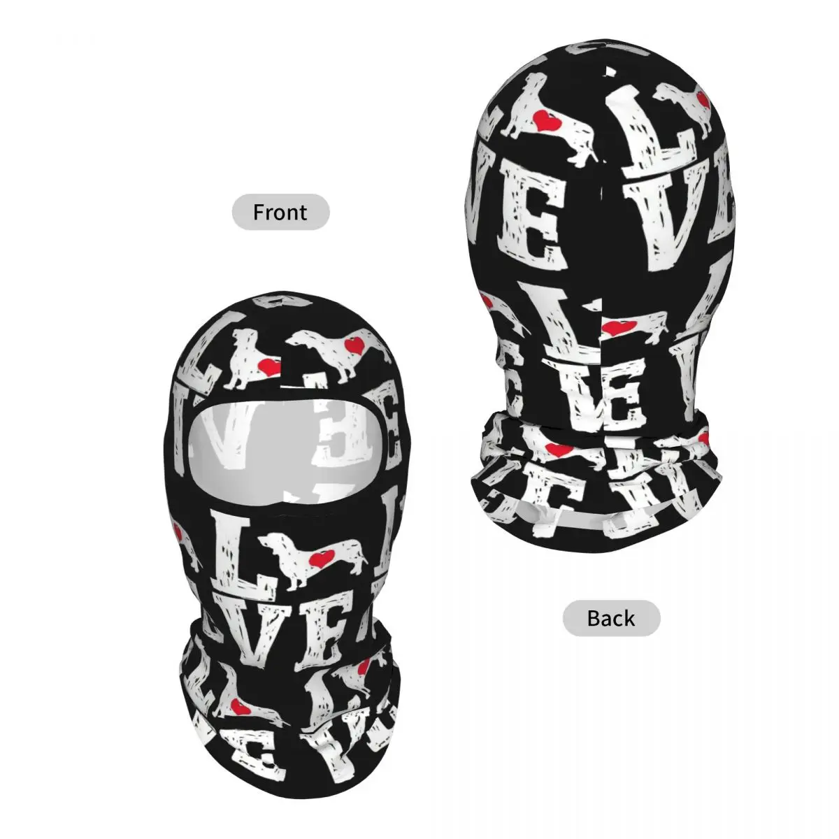 Pablo Picasso Wild Wiener Dog Dachshund Breathable Thin Balaclava Full Face Mask Sun Protection Neck Gaiter For Motorcycle