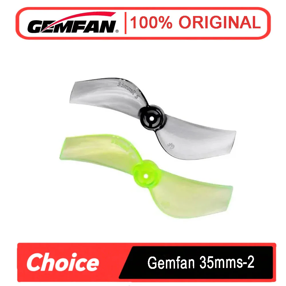 Śmigło Gemfan 35mm 2-łopatowe - do użytku w pomieszczeniach dla małych modeli samolotów Tinywhoop