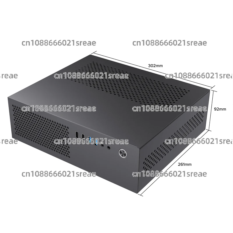 

SKTC Совершенно новый A10 мини-горизонтальный вертикальный MATX24 * 24, маленький блок питания 1U для материнской платы, корпус компьютера 7,3LHTPC