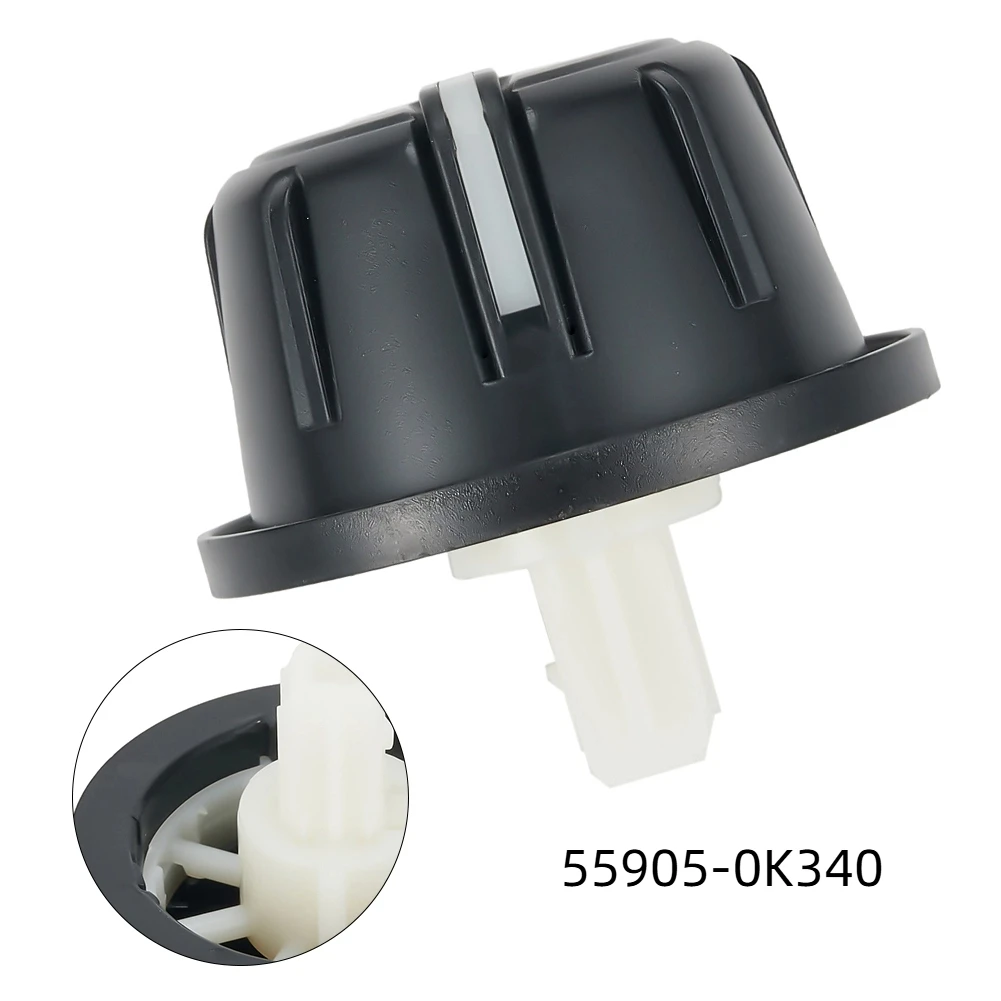 High Quality 1x A/C Control Knob For Innova 2012 Air Conditioner Switch Black Easy To Install Heater Switch Plastic