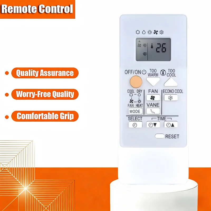 

RH18A Replace AC Remote Control ABS Air Conditioner Replacement Remote for MSZ HR25VF MSZ HR35VF MSZ HR42VF MSZ HR50VF hot