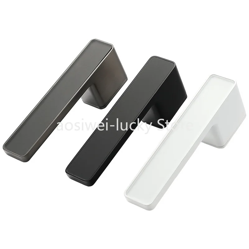 New Minimalist Ecological Lock For Household Doors Indoor Bedrooms Wooden Door Handles Magnetic Suction And Silent Locks