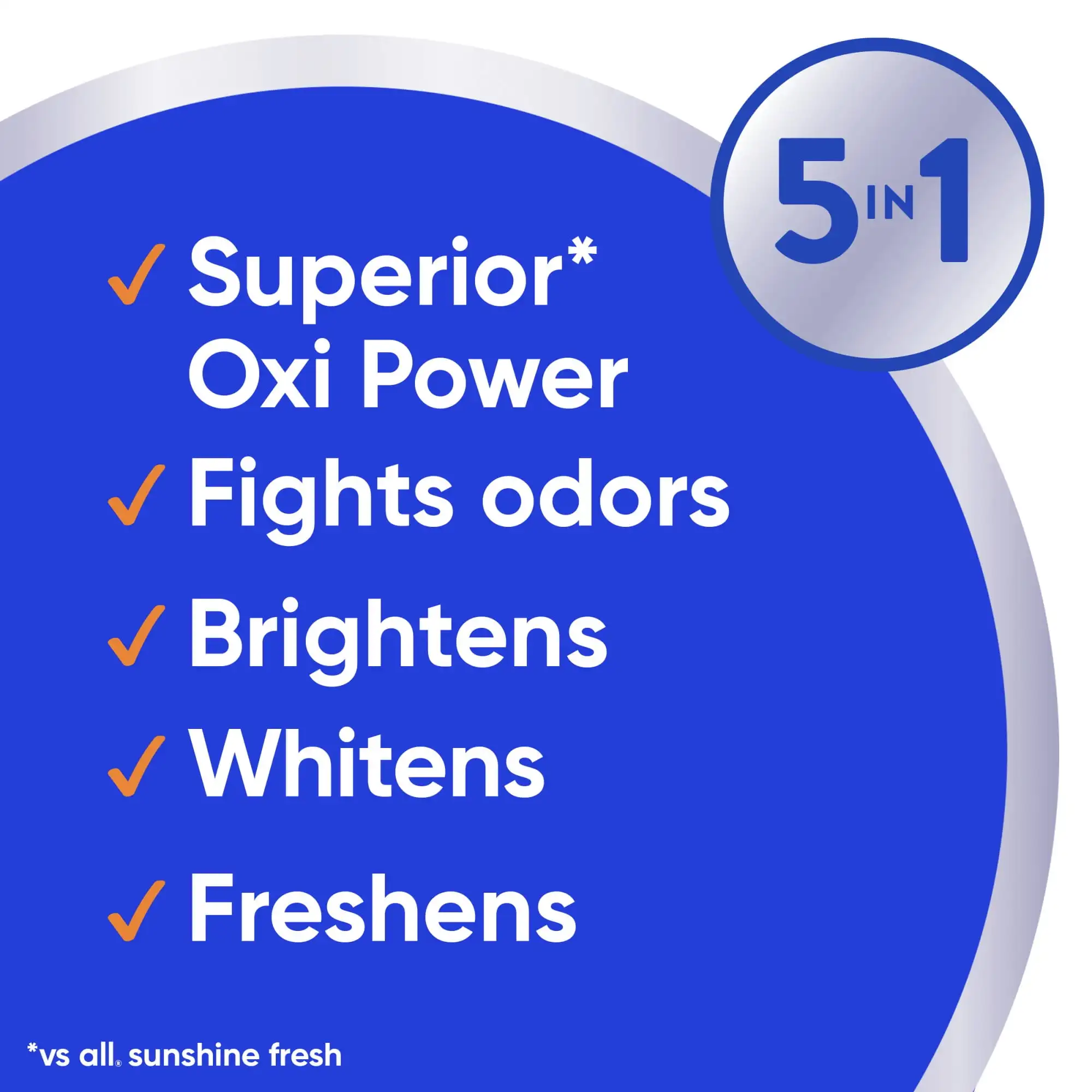 Liquid Laundry Detergent Fresh Clean Oxi Plus Odor Lifter 141 Fl Oz 79 Loads Formulated for Use in All Water Temperatures