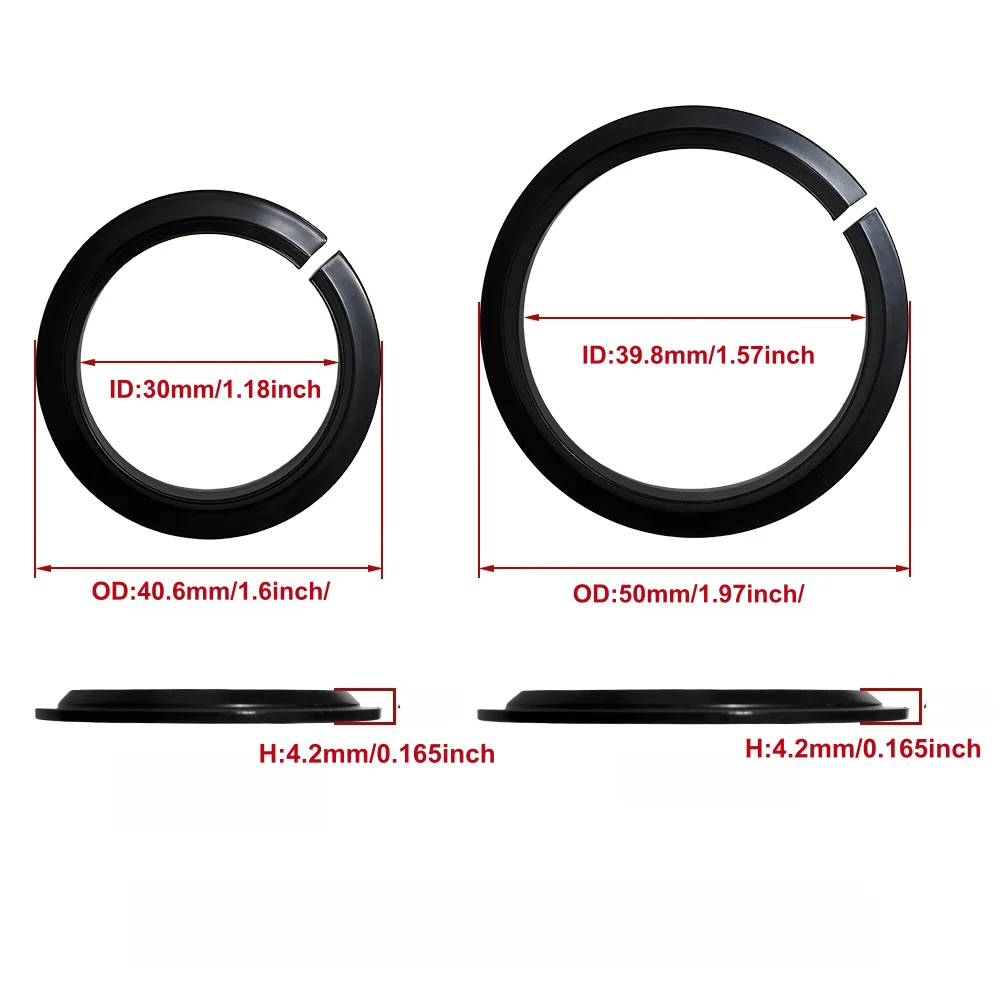 Bicycle Fork Crown Race,30MM/39.8MM,Cycling Bike Headset Base Ring Bottom Race for MTB or Road Bike Replacement Part view 4
