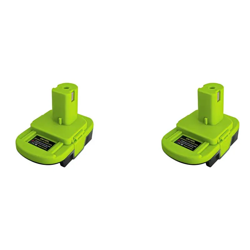 A27F-2X DM18RL Converter Battery Adapter For 20V For 18V M18 Llithium Battery Convert To For Ryobi