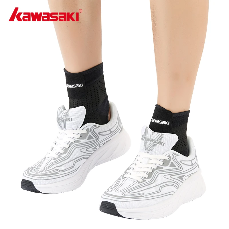 Kawasaki Sport Anklet Support Adjustable Comfortable Ankle Protection Suitable for Gym Football Sports Protection