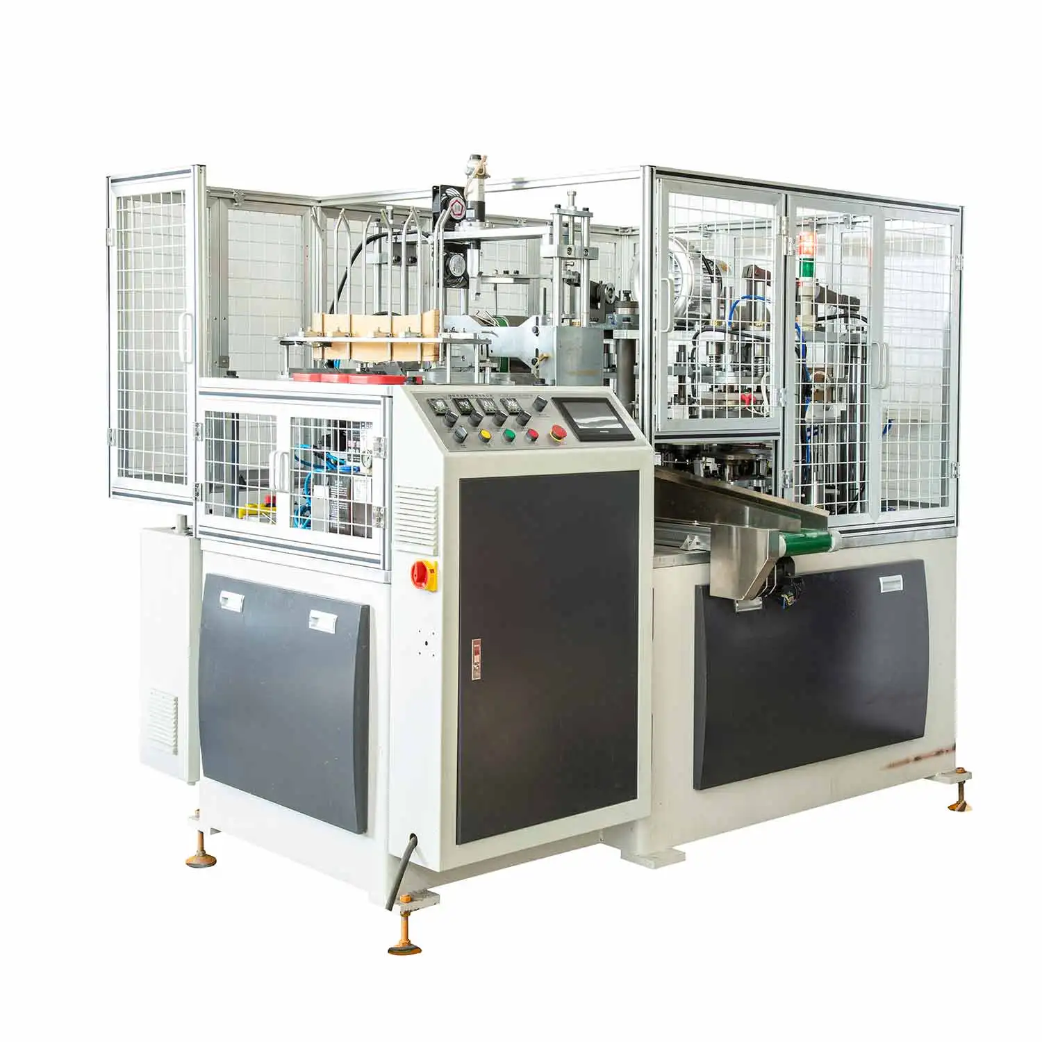 

Popular Items Automatic Coffee Paper Cup Lid Cover Forming Making Machine
