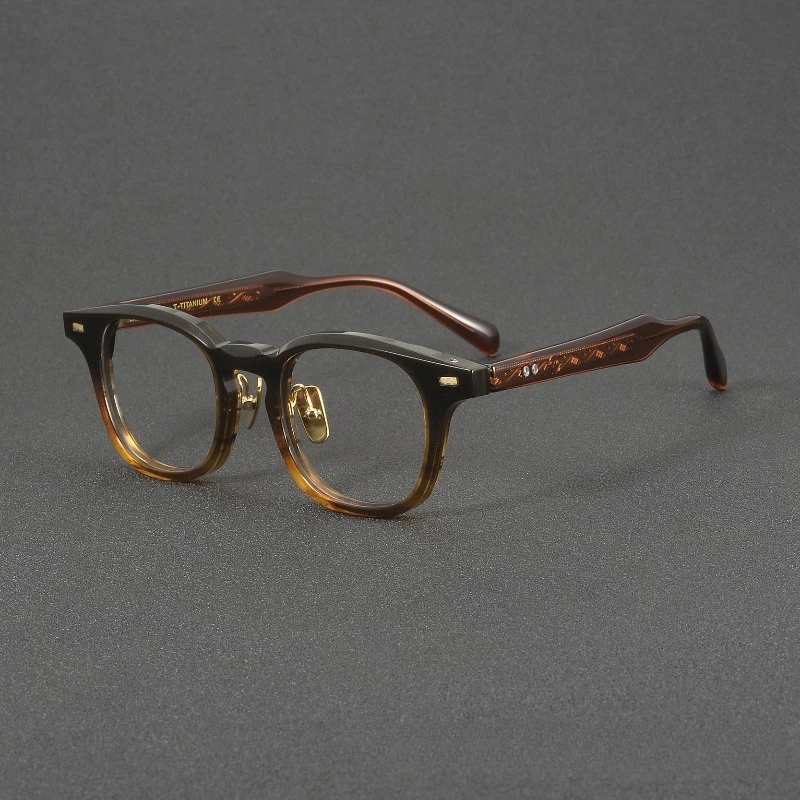 

Retro Acetate Glasses Designer OTW6036 High-quality Myopia Men Handmade Optical Prescription Eyewear for Women Anti Blue Light