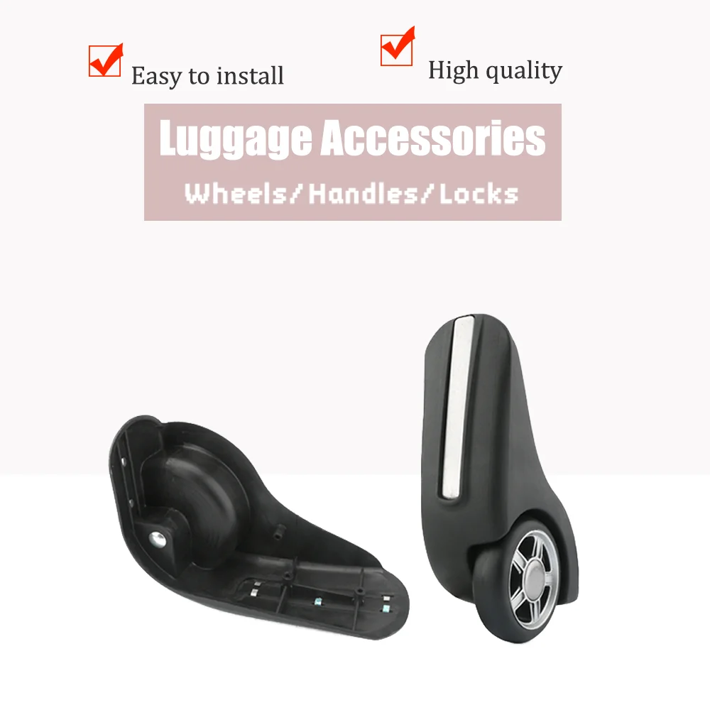 Lightweight Luggage Fixed Replacement Wheel Reduces Burden Easy to Carry Universal Type Silent Caster