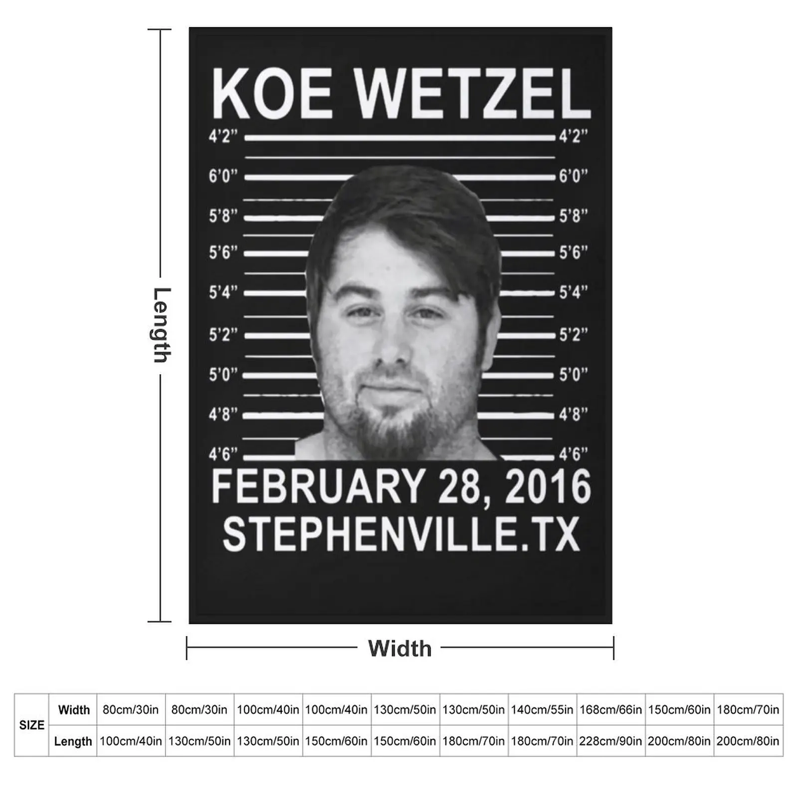 koe wetzel feb 28 2016 wasted Classic Throw Blanket couch cozy soft plush fuzzy picnic outdoor blanket